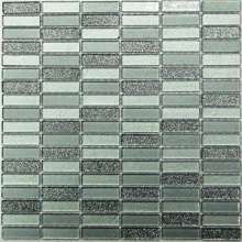 Silver Light Мозаика стеклянная Silver Light 15х48х4