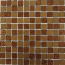 Shine Brown Мозаика стеклянная Shine Brown 25х25х4