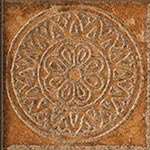 610090000529 Декор для пола Friuli Marron Tozzetto Orchidea 7,2х7,2