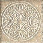 610090000526 Декор для пола Friuli beige Tozzetto Orchidea 7,2х7,2