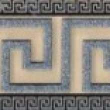 Бордюр Champan 2 коричневый стекло 264862