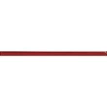 Бордюр MEI 750x30 Universal Glass красный UG1U411