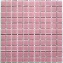 Pink glass Мозаика стеклянная Pink glass 25х25х4