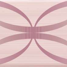 Decor circular berna lavanda Декор 25x75