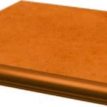 Aquarius Beige Ступень наружная с капиносом 33х33х1,1