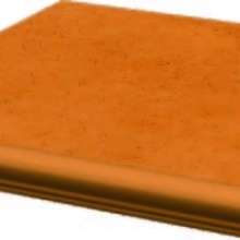 Aquarius Beige Ступень простая с капиносом 30х33х1,1