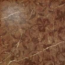 610080000057 Керамогранит Sicilia marrone Inserto Foglie 45х45