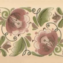 Декор для стен Gzhel decor 04 30х10