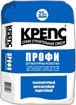 КРЕПС Штукатурка Профи для внутр/наруж работ (25кг)