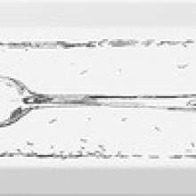 Fork Декор чёрный NT\B26\2882 8,5х28,5