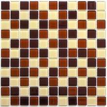 Toffee mix Мозаика стеклянная Toffee mix 25х25х4