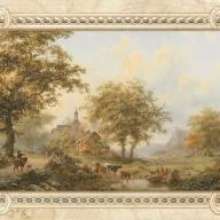 Декор для стен Rotterdam beige decor 03 50х30