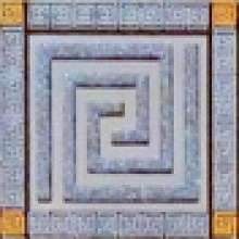 Пальмира Комплект стеклянных вставок (3шт/компл.) серый 5,5х5,5