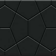Плитка для стен Rialto black wall 02 50х30