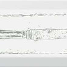Knife Декор зелёный NT\A25\2882 8,5х28,5