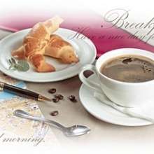 Breakfast Декор D1D137 20х30