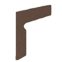 Rodape Escada/Right Step Bullnose/Rubi Brown корич. угл. прав. эл. 30x39.8