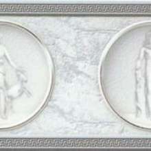 Бордюр Cenefa Galatea Blanco 11x50 Cifre Ceramica
