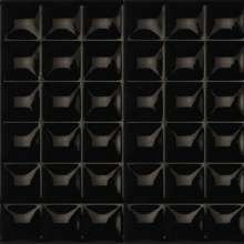Relieve Living Negro Brillo 20x60 Navarti