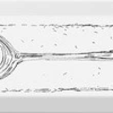 Spoon Декор чёрный NT\B51\2882 8,5х28,5