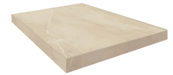 620070000941 Ступень угловая правая Capri bianco SCAL.45 ANG.DX 33х45