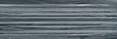 Zen Плитка настенная полоски чёрный 60034 20х60