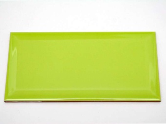 Biselado Pistacho Mate 30x10