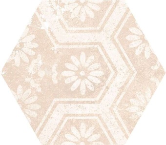 Sigma white 21,6x24,6 (шестиграник, керамогранит) 