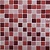 Plum mix Мозаика стеклянная Plum mix 25х25х4