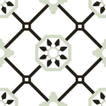 Напольная плитка (керамогранит) Alba verde 22,5x22,5
