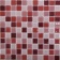 Plum mix Мозаика стеклянная Plum mix 25х25х4