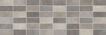 Fiori Grigio Декор мозаика темно-серая 1064-0048/1064-0103 20х60