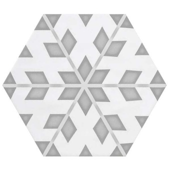 Decor Vodevil White 17,5x17,5 (18 рисунков) - Cifre Ceramica  