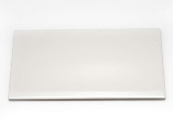 Liso Blanco Brillo 10x20 Dar Ceramics
