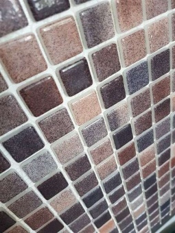 Стеклянная мозаика Bruma BR-6003 Marron Morado 31.6x31.6 Mosavit