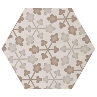 Decor Vodevil Ivory 17.5x17.5 - 18 рисунков Cifre Ceramica