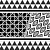 Бордюр для стен Rialto black border 01 7,5х50