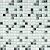 Crystal white Мозаика стеклянная Crystal white 15х15х8