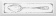 NT\B51\9001 Декор для стен Spoon чёрный 8,5x28,5