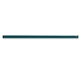 Бордюр MEI 600x20 Universal Glass морская волна UG1L131