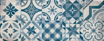 Decor Montblanc Blue 20x50