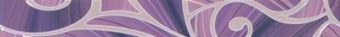 Arabeski purple 01 Бордюр 60х6,5