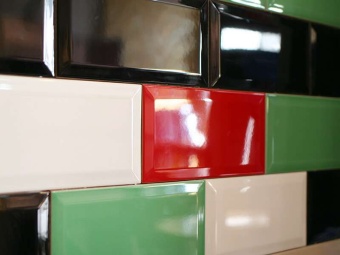 Biselado Blanco Brillo 10x20 Dar Ceramics