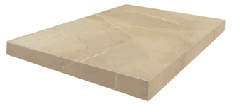 620070000945 Ступень угловая левая Capri beige SCAL.45 ANG.SX 33х45