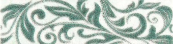Плитка рашель бирюз бордюр 02