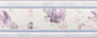 Бордюр Cenefa Aquarelle 10x25 