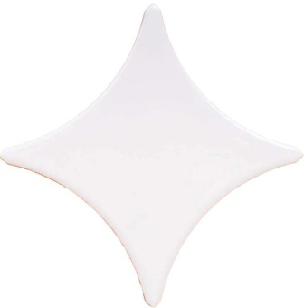 Декор для пола Stella white border 02 11х11