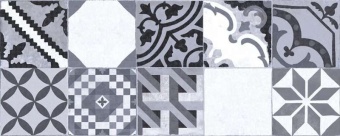 Настенная плитка Moments Gris 20x50 - 3 рисунка Halcon Ceramicas
