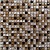 Ochre Rust Мозаика стеклянная Ochre Rust 15х15х8