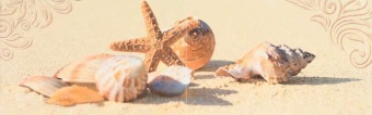 Amalfi sand 03 Панно 25x80 (панно из 2-х шт)